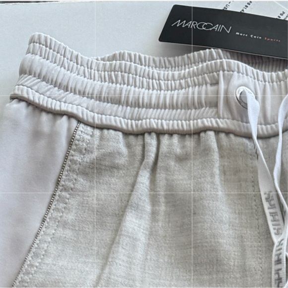 MARC CAIN - Jogger Style Pants with Chain Detail - Picture 4 of 13